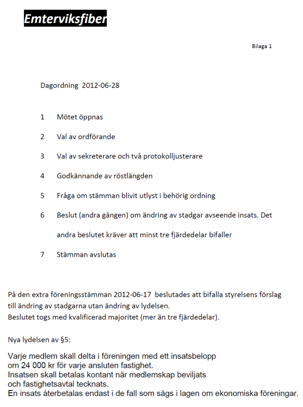 Kallelse Nr 2 2012-06-28